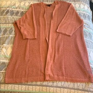 Pink/Coral Cardigan